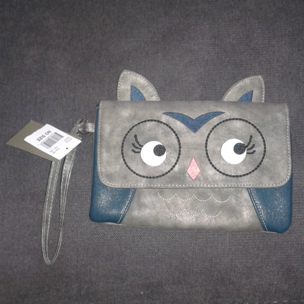Owl hand purse/wallet
